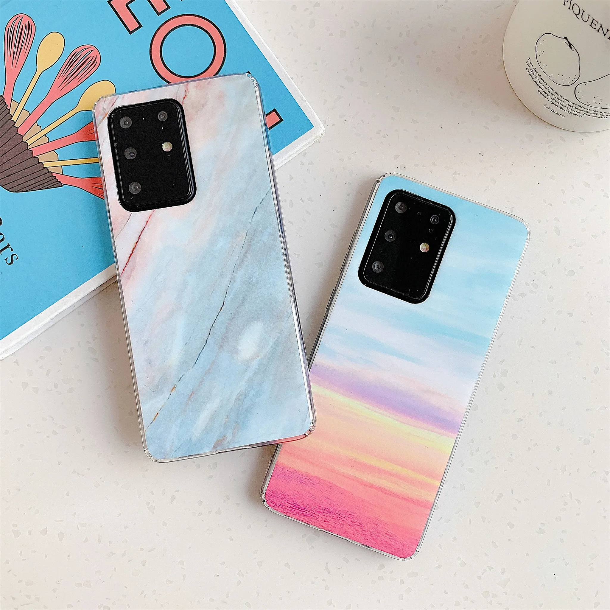 

Glossy Marble Phone Case For Samsung Galaxy A10s A20s A30 A50 A70 Marble Texture TPU Case For Samsung A51 A71 A90 A7 A8 A9 2018