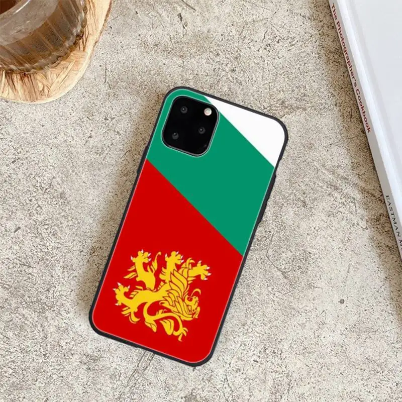 

Bulgaria National Flag Oil Paintting Pattern Phone Case For Iphone 6 6s 7 8 Plus XR X XS XSmax 11 12 Pro Mini Max
