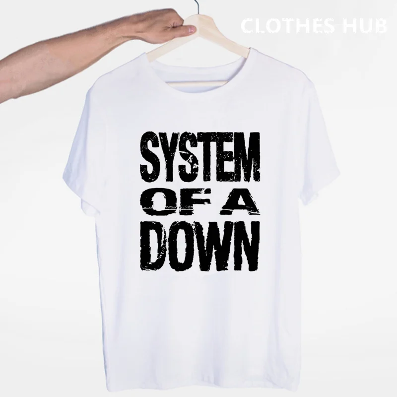 System Of A Down SOAD Rock Metal Music Band футболка с круглым вырезом и короткими рукавами Летняя Повседневная модная футболка унисекс для мужчин и женщин