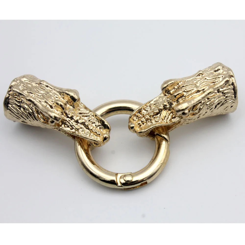 

Crocodile Clasp Charm Bracelet Making Gold