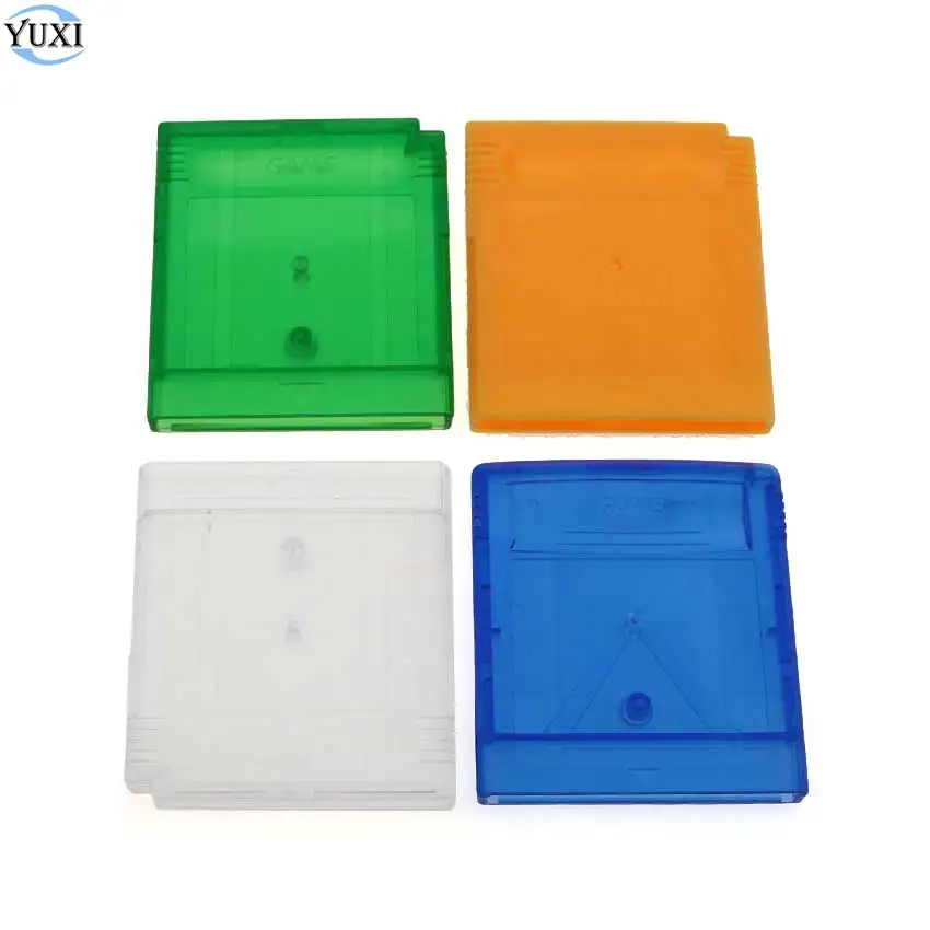 

YuXi Clear Green/Blue/Grey/Orange Replacement for GBA SP W/ Screw Game Cartridge Housing Shell for GB GBC Card Case