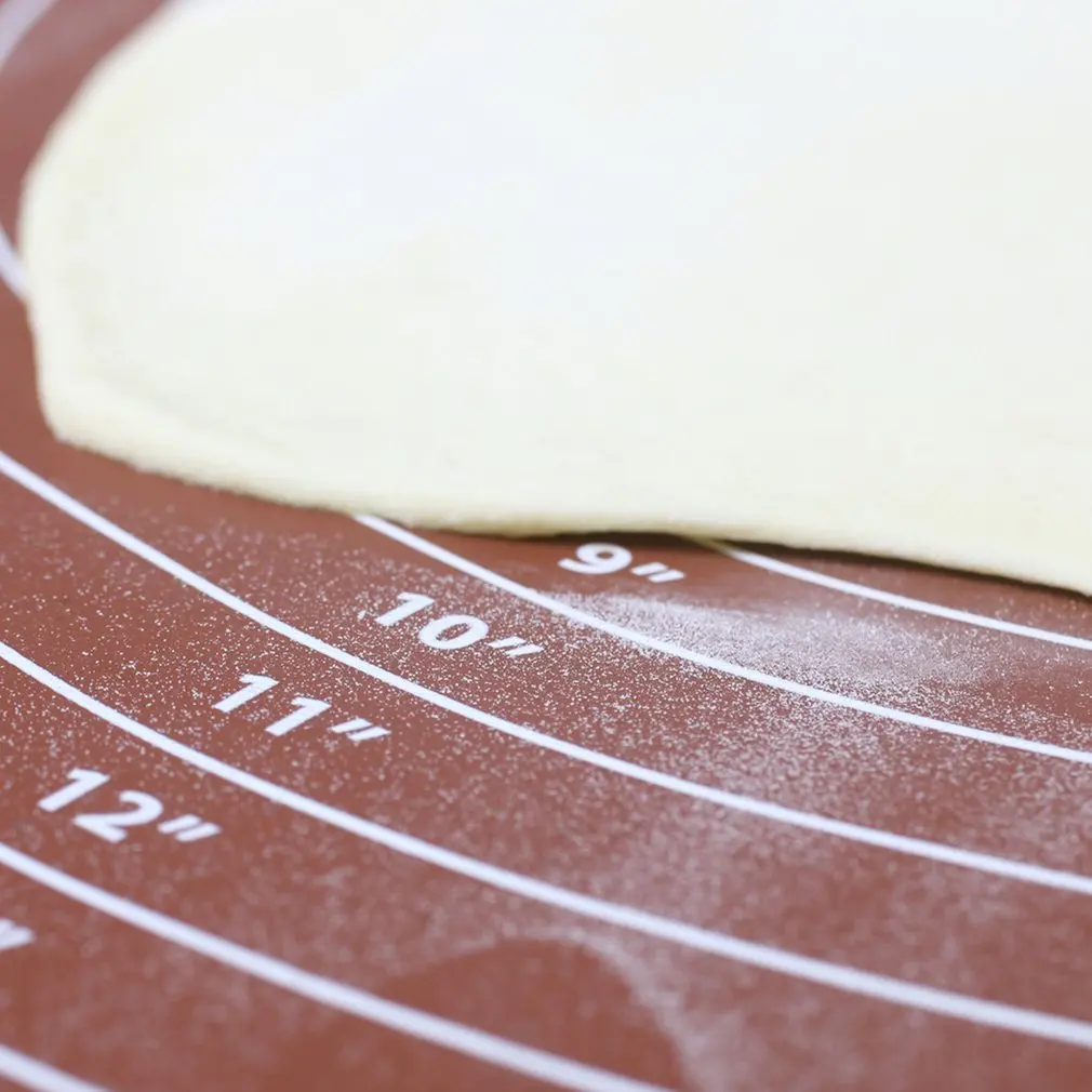 Антипригарные силиконовые весы коврик для выпечки духовка раскатки теста