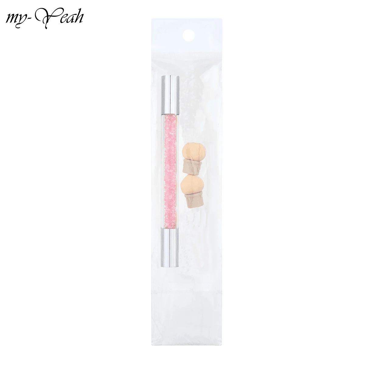 Двухсторонний Гель лак для ногтей градиентная расцветка перенос штампа Губка