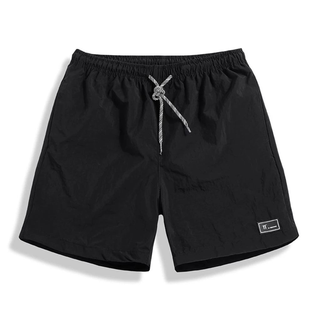 

Men's Summer Drawstring Fast-drying Beach Trousers Elastic Casual Sports Swimming Shorts Trunks