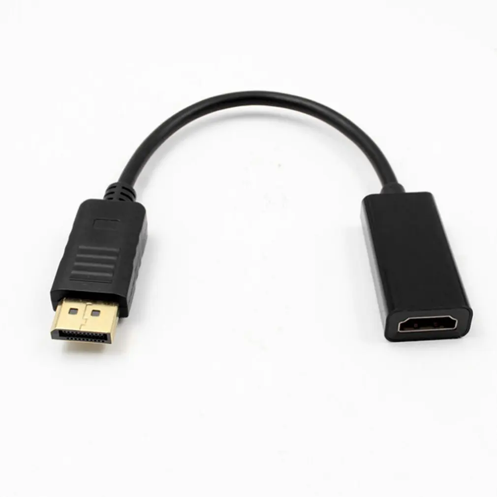 Full HD 1080P Дисплей Порт DP штекер HDMI Женский Кабель адаптер дисплея конвертер для Apple