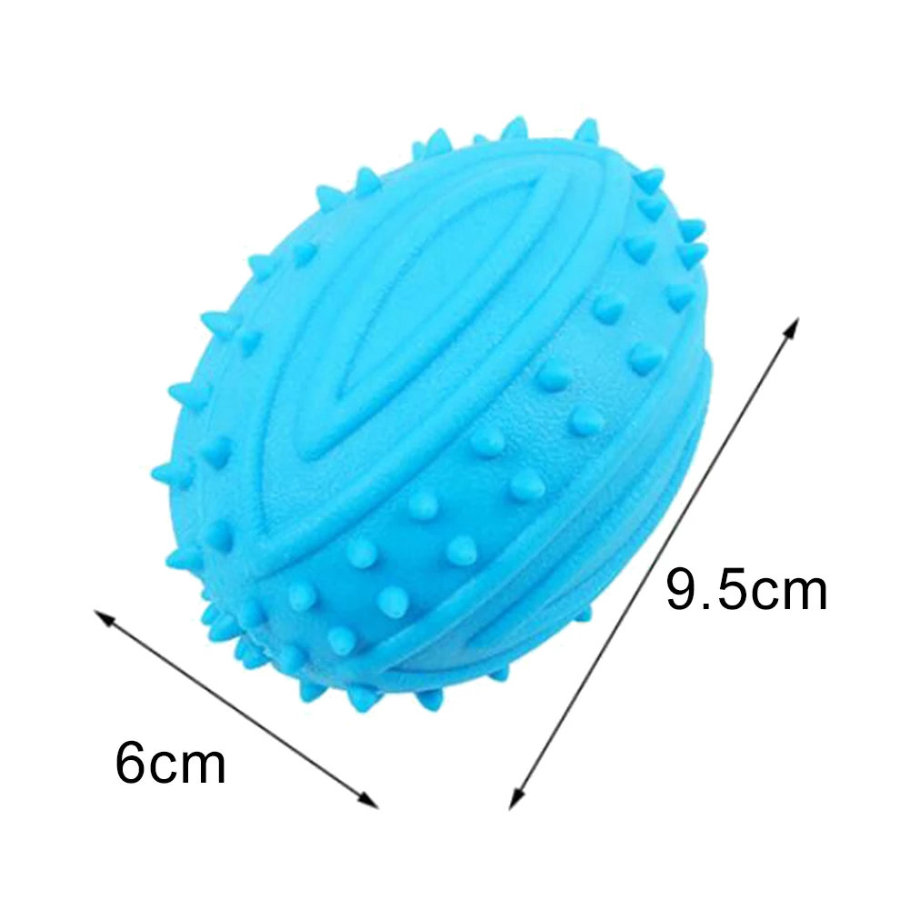 

Pet Dog Puppy Ball Tooth Cleaning Molar Bite Chewing Training Interactive Toy