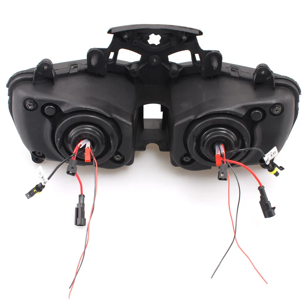 Модифицированный Собранный головной светильник проектор в сборе HID Янтарный