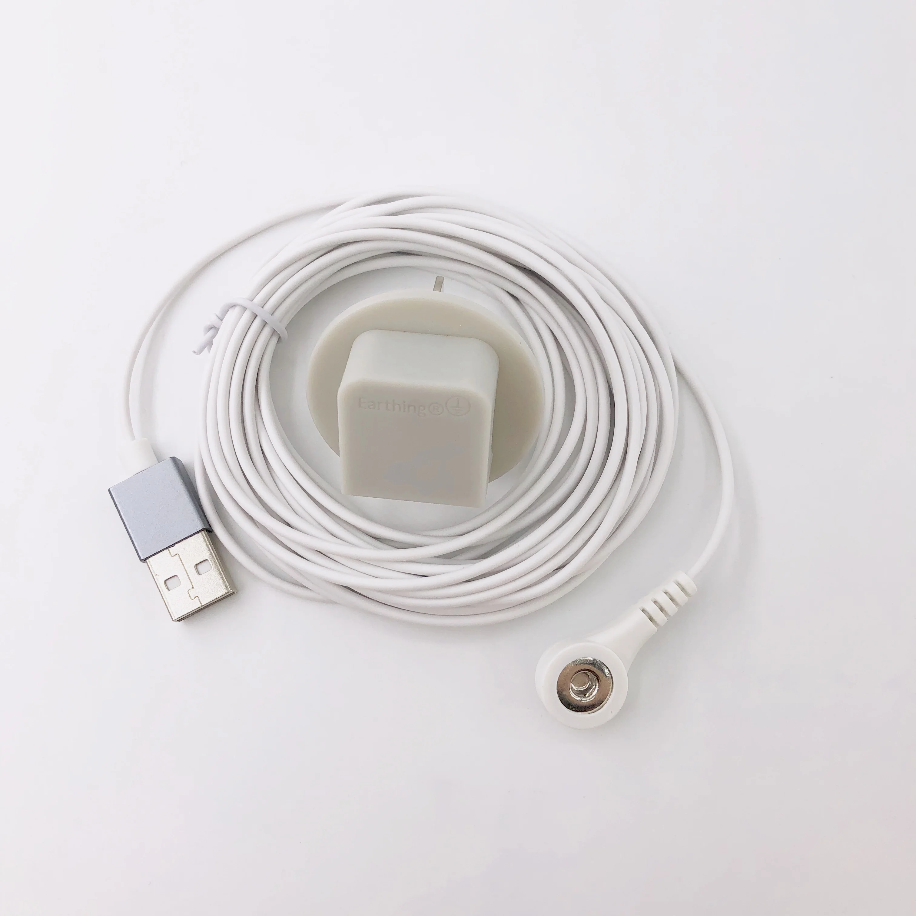 Earthing UK Socket plug with grounding cord for Earthing sheet /  pillow case / earthing mat images - 6