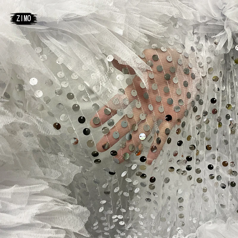 

luxury Nightclub Prom Silver Sequin Tassel underwear long coat Womens Sexy Fringes Party ds Singer Dance Stage drag queen costum