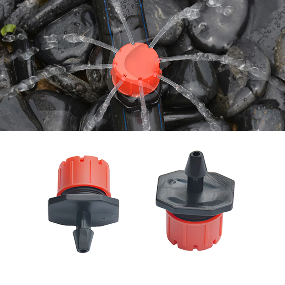 

50pcs Water Sprayer Drip Watering Irrigation Nozzle Adjustable Irrigation Dripper Plants Sprinklers Garden Irrigation Sprinklers
