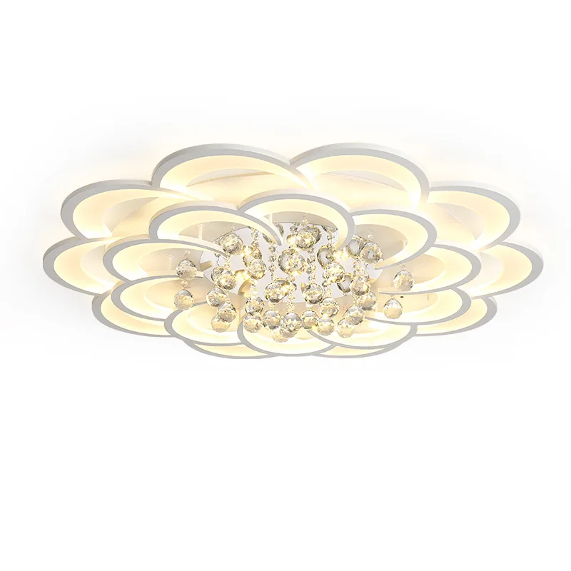 

Modern In Room Elegant Household Ceiling Lamps And Lanterns Installed On The Surface Of The Living