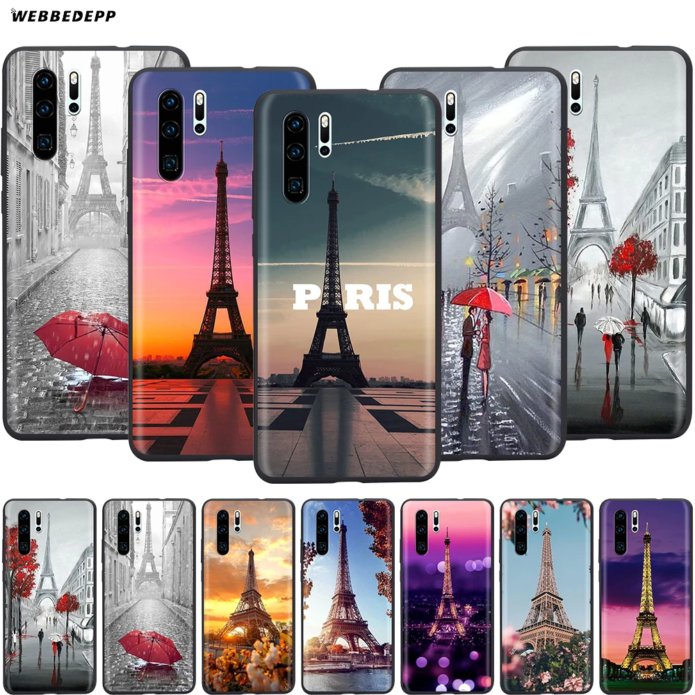 Webbedepp чехол с Эйфелевой башней Парижа для Huawei P8 P9 P10 P20 P30 Lite Pro P Smart Z 2019 Mini |