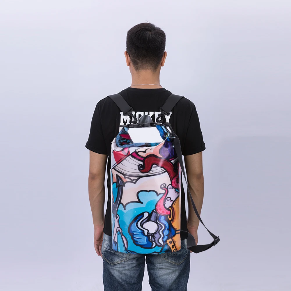 Складная Водонепроницаемая вместительная сумка для путешествий