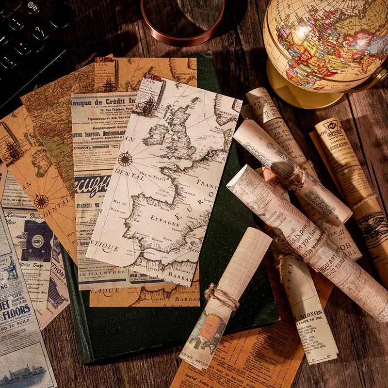 60 шт. бумажные украшения большого размера для альбома | Канцтовары офиса и дома