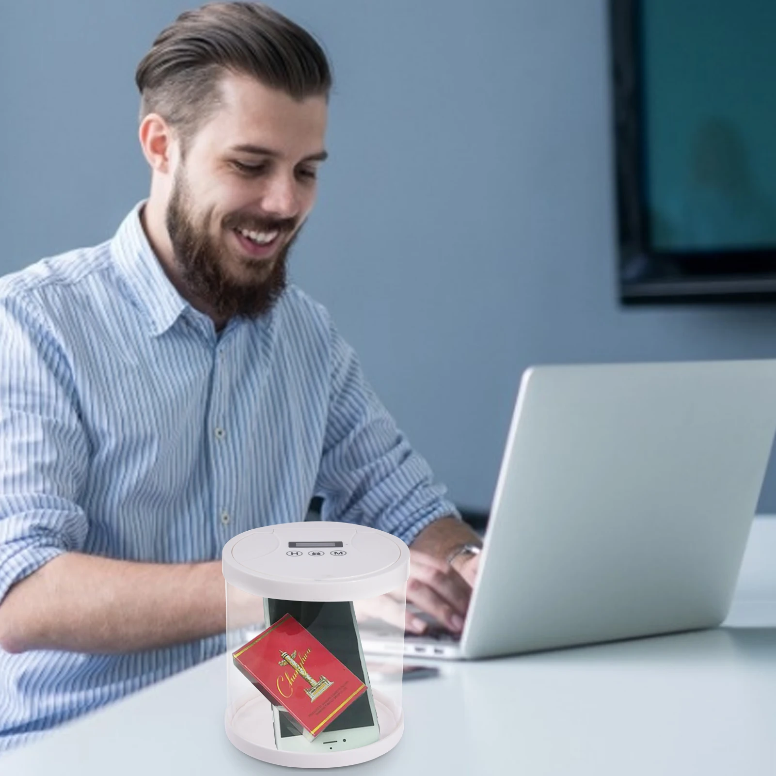 timer lock container multi function time lock box bin no battery abs durable strong controls cell phone addiction reliable free global shipping