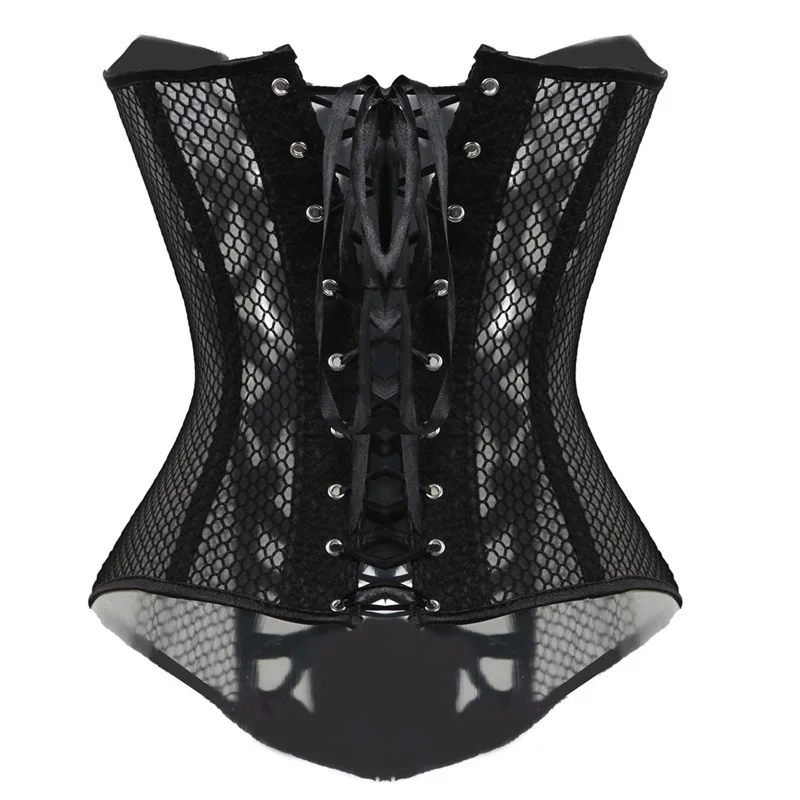 Оптовая цена корсета для талии Shaper для женщин сексуальный бюстье дышащий слиминг бодишейпер сетчатая сетка на лето xs-6xl.