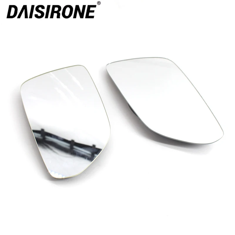 

1 Pair Automobile Left/Right Side Rearview Mirror Glass For VW Polo White