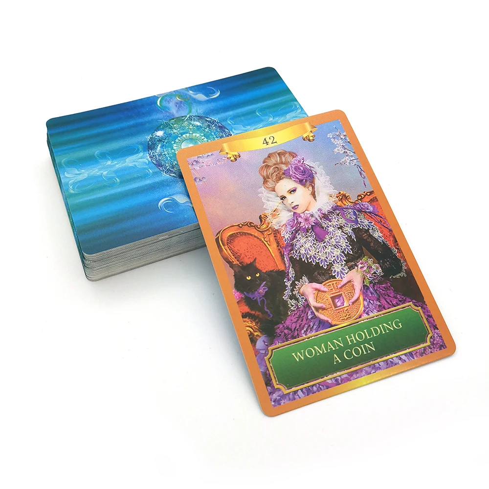 

Wisdom Shining Oracle Cards .Beginners Tarot 78 Cards. Game Deck. Friend Party Deck. Mystical Affectional Divination.New Deck.