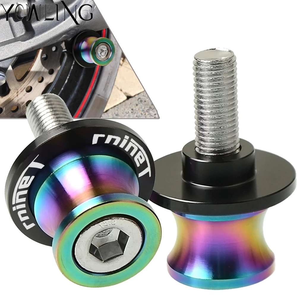 

8mm Swingarm Stand Screws CNC Motorcycle Swing Arm Spools Sliders bobbins FOR BMW RNINET R nine T RnineT 2014 2015 2016 2017