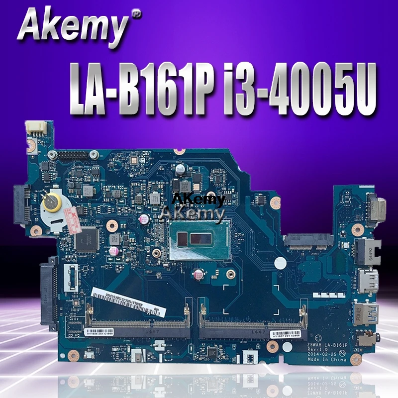 LA B161P материнская плата для For Acer Aspire E5 571G 571P 571 Z5WAH 531 тест оригинальный|Материнские