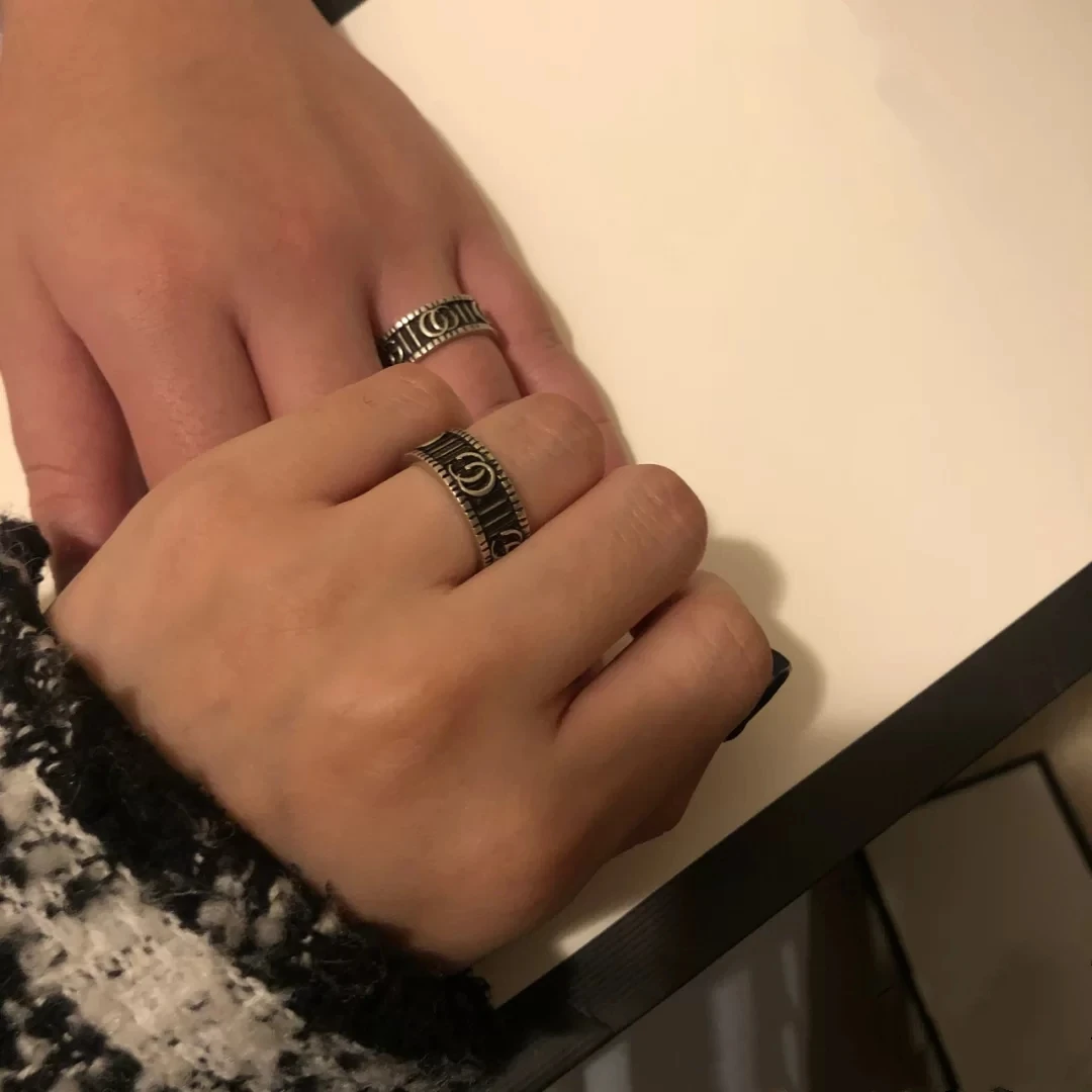 

S925 pure silver and sterling silver ring, European and American style restoring ancient ways, couples holiday gifts