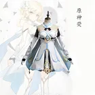 Женский костюм для косплея Ye's Game Genshin, косплей-костюм светильника из аниме-игры, оригинальная версия униформы, парики для девушек и женщин
