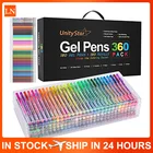Новинка 2021, доступный набор гелевых ручек в 48 цветах, оригинальная гелевая ручка, Запасные Принадлежности, 10 мл сменный стержень, простая искусственная ручка
