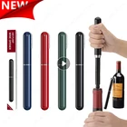 Пневматический насос 2 в 1 открывалка для бутылок вина с ножом из нержавеющей стали удалитель пробки пневматический штопор кухонный инструмент Аксессуары для бара
