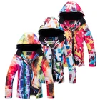 -30 теплые женские зимние куртки, зимнее уличное спортивное пальто, одежда для сноуборда, водонепроницаемые ветрозащитные лыжные костюмы