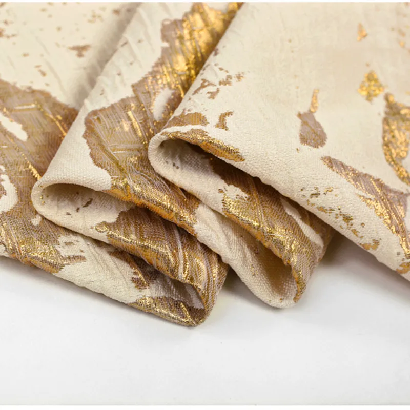 100x130cm/piece Luxury texture jacquard fabric Jinfeng Yulu three-dimensional brocade | Дом и сад