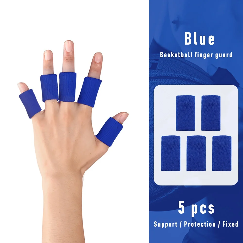 

Finger Five Sweat-absorbent Breathable Protection Refers To Joint Volleyball Professional Nylon Basketball Protective