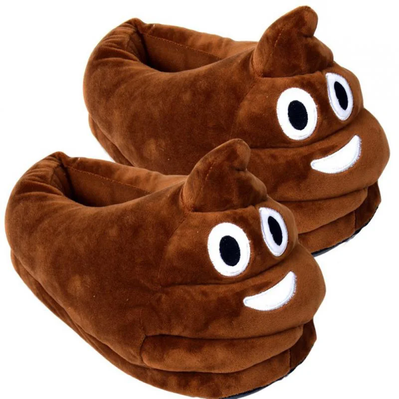 Зимняя плюшевая обувь Удобные домашние тапочки Теплая на плоской подошве для