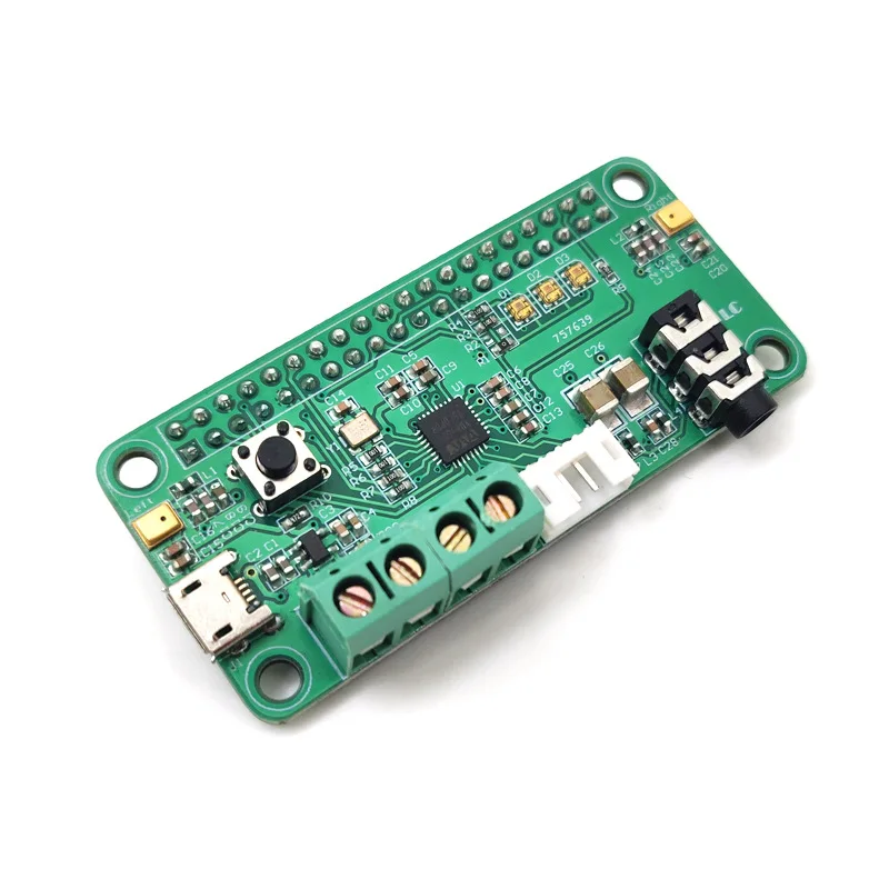 WM8960 Hi-Fi Sound Card HAT for Raspberry Pi Stereo CODEC Play/Record I2S Port Dual Micphone Voice Recognition Board |