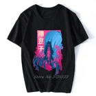 Футболка мужская летняя хлопковая, Повседневная рубашка в стиле хип-хоп, с японским аниме, с рассекающим демонов, камадо незуко
