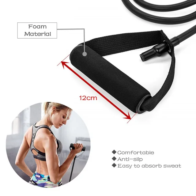 Yoga Pull Rope Elastic Resistance Bands 4
