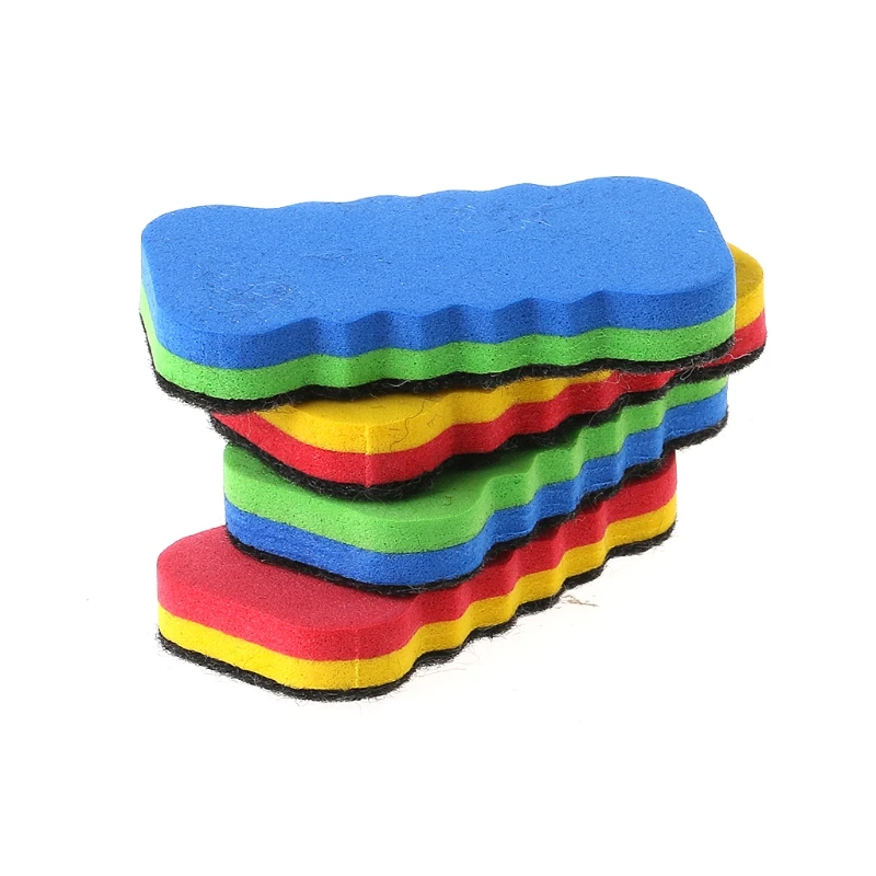

2021 Hot Sale 1 PC Colorful Whiteboard Eraser For Dry Board Multi Color Office School Supply