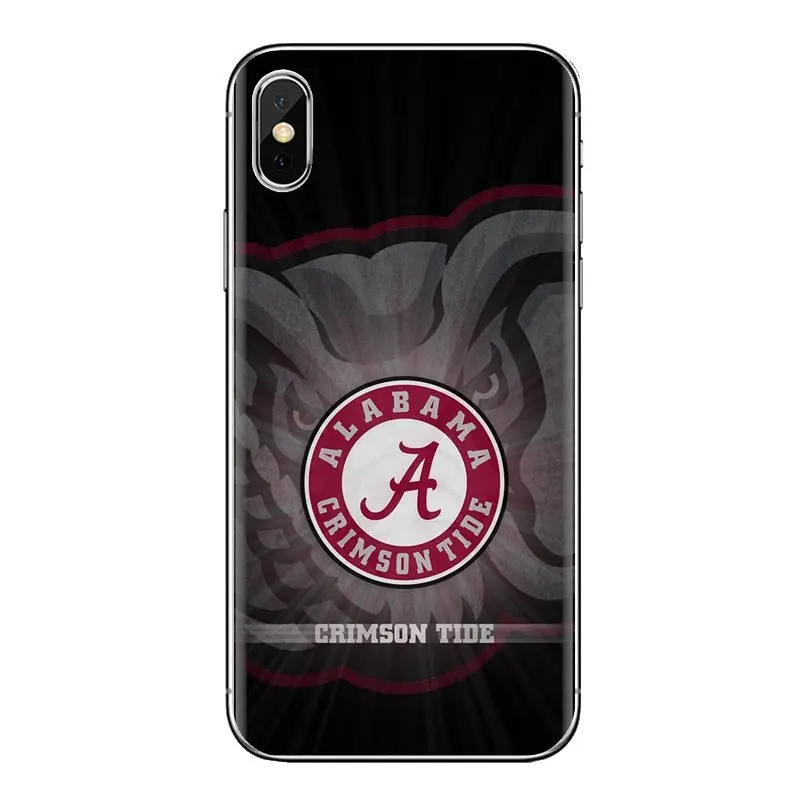 Мобильный чехол с логотипом Alabama Crimson Roll Tide для Samsung Galaxy J1 J2 J3 J4 J5 J6 J7 J8 Plus 2018 Prime 2015 2016 2017 On.