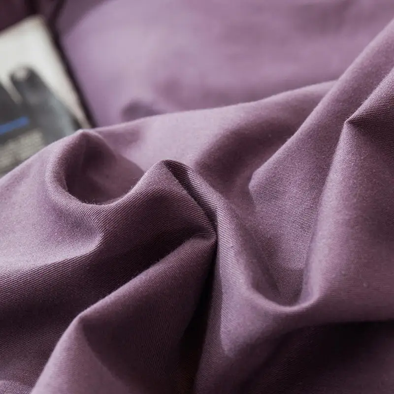 Пододеяльник из 100% хлопка 1 шт. пододеяльник в скандинавском стиле фиолетового и