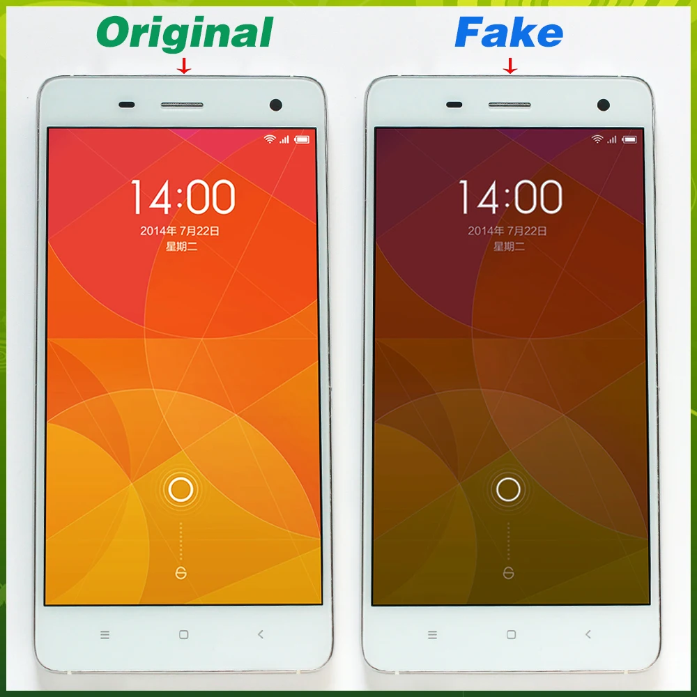 VANCCA 5 0 дюймовый ЖК дисплей для Xiaomi Mi4 m4 кодирующий преобразователь сенсорного