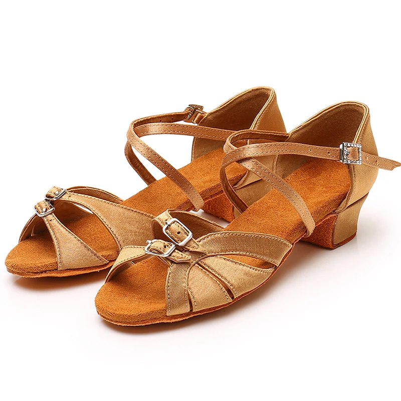 Женская танцевальная обувь для танго девочек латинских современных бальных