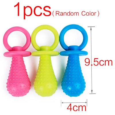 1pcs Style 2 Милые игрушки для домашних животных для маленьких собак, резиновая устойчивость к укусам, игрушка для щенков, чистка зубов, жевательные игрушки для обучения домашних животных, интерактивные игры - Цвет: 1pcs Style 2