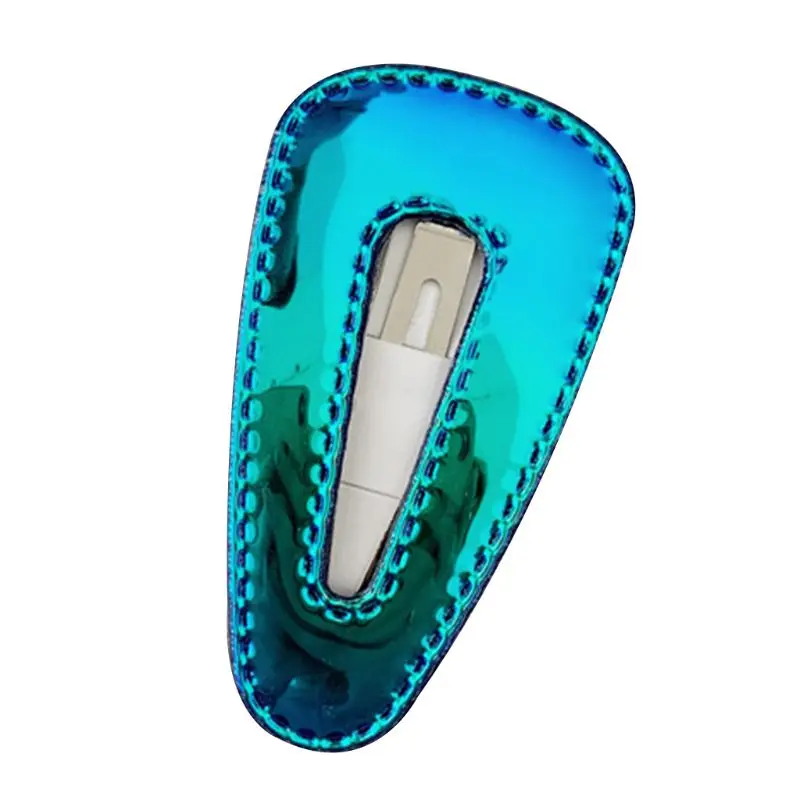 Милые полые треугольные BB заколки для волос женщин и девочек голографическая