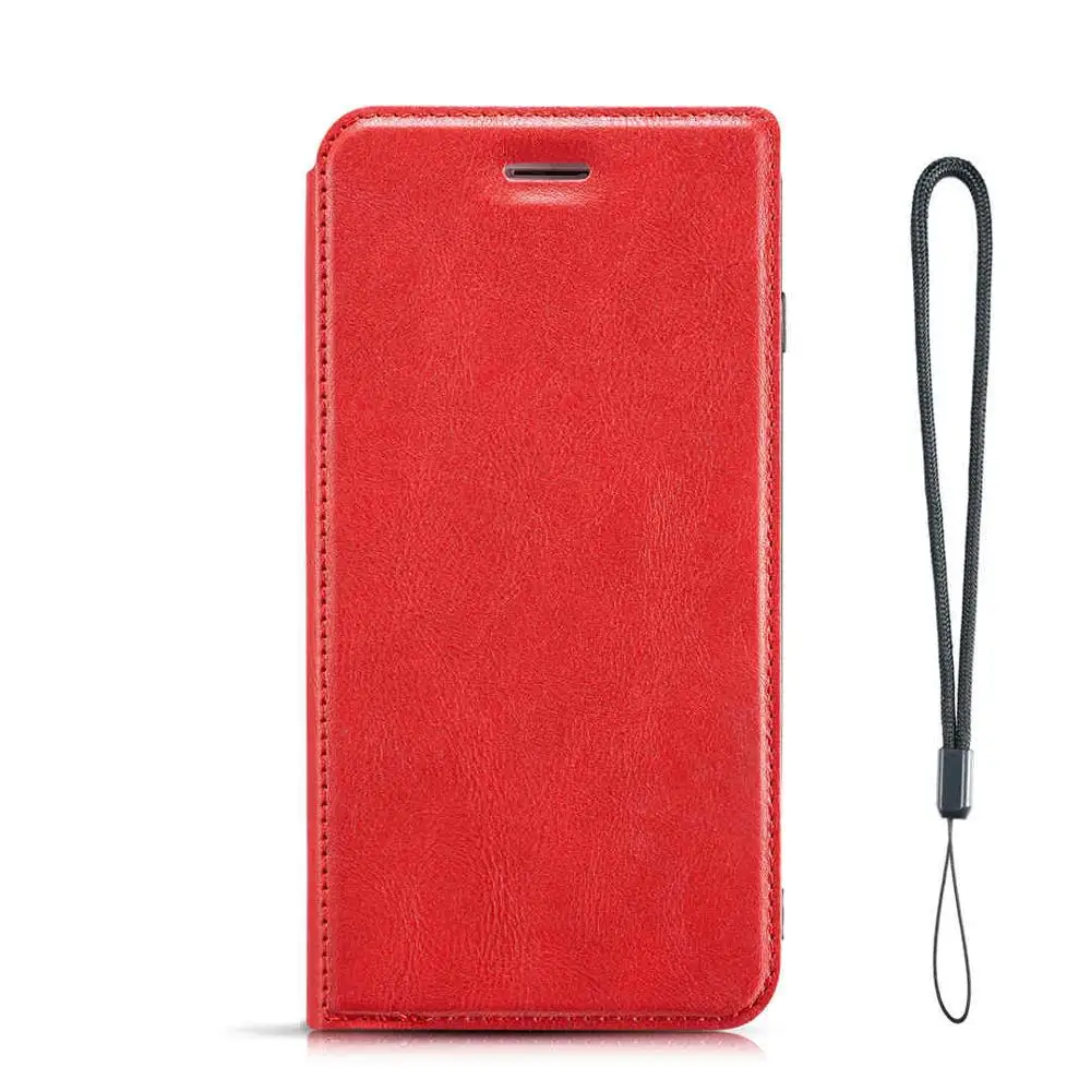 Red Флип кожаный магнитный чехол для телефона samsung Galaxy A20 A20E A30 A40 A40S A50 A70 бумажник держатель карты задняя крышка для Galaxy A20E - Цвет: Red