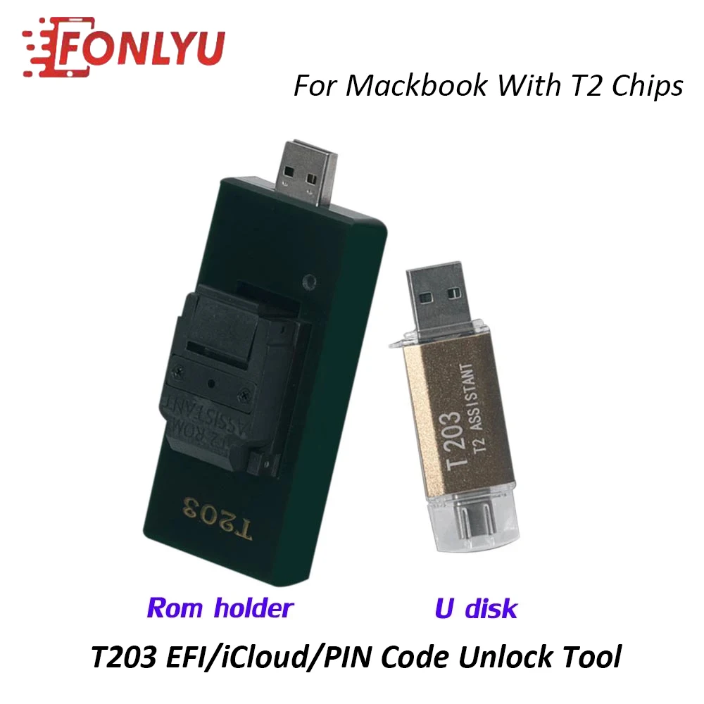 

Fonlyu T203 iCloud Activation инструменты для разблокировки для Macbook Pro/Air Mac Mini с T2 чип EFI Pin-код ID удаление инструмент для ремонта