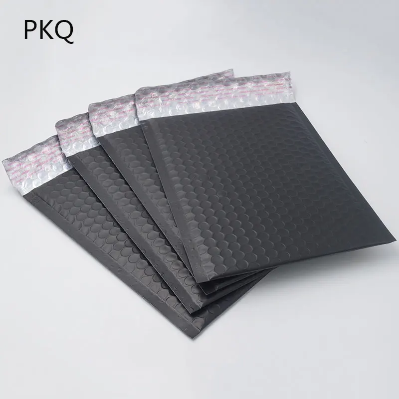 

50PCS Big Matte Black Padded Envelopes Shipping Bubble Mailing Bags Black Bubble Mailer