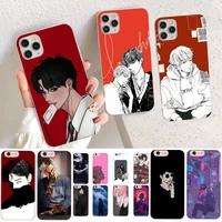 yndfcnb anime boys phone case for iphone 13 11 12 pro xs max 8 7 6 6s plus x 5s se 2020 xr case