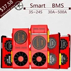 Литийионный аккумулятор Smart BMS 12 В, 36 В, 48 В, 30 А, 60 А, 80 А, 100 А, 120 А, 150 А, 200 А, LiFePo4, 3S 4S, 7S, 8S, 10S, 12S, 13S, 16S, 20S, 24S Balance