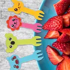 7 шт., пластиковые мини-вилки для пищевых продуктов