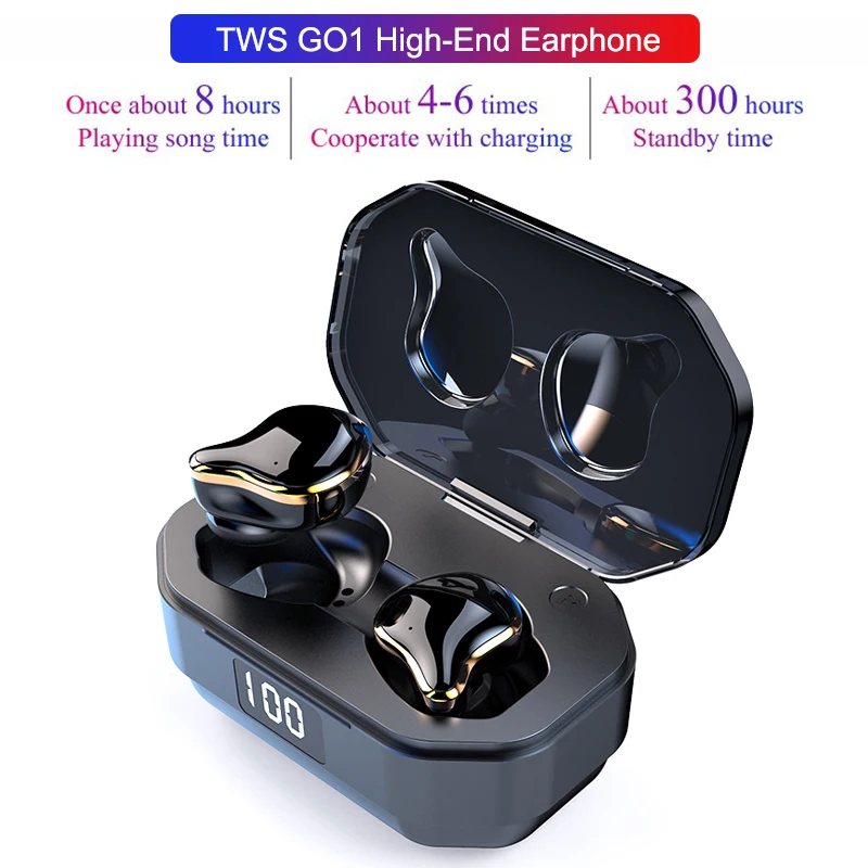 

Беспроводные наушники G01, TWS мини-гарнитура с поддержкой Bluetooth 5,0, с басами, Hi-Fi звуком и объемным звуком 6D