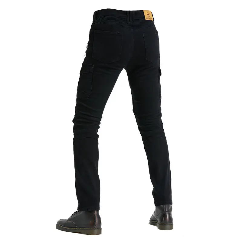 Брюки для мотоциклистов мужские джинсы брюки защитное снаряжение езды на